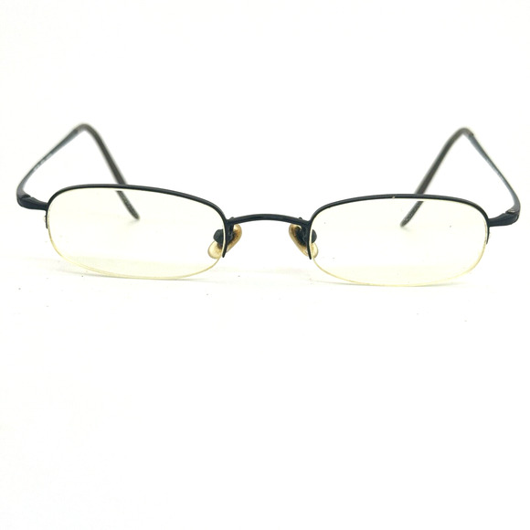 Modo Com Eyeglasses Frame Mod 903 Black Half Rim 48-20-145 Japan H13767 - Picture 1 of 7